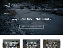 Tablet Screenshot of brooksfinancial.ca